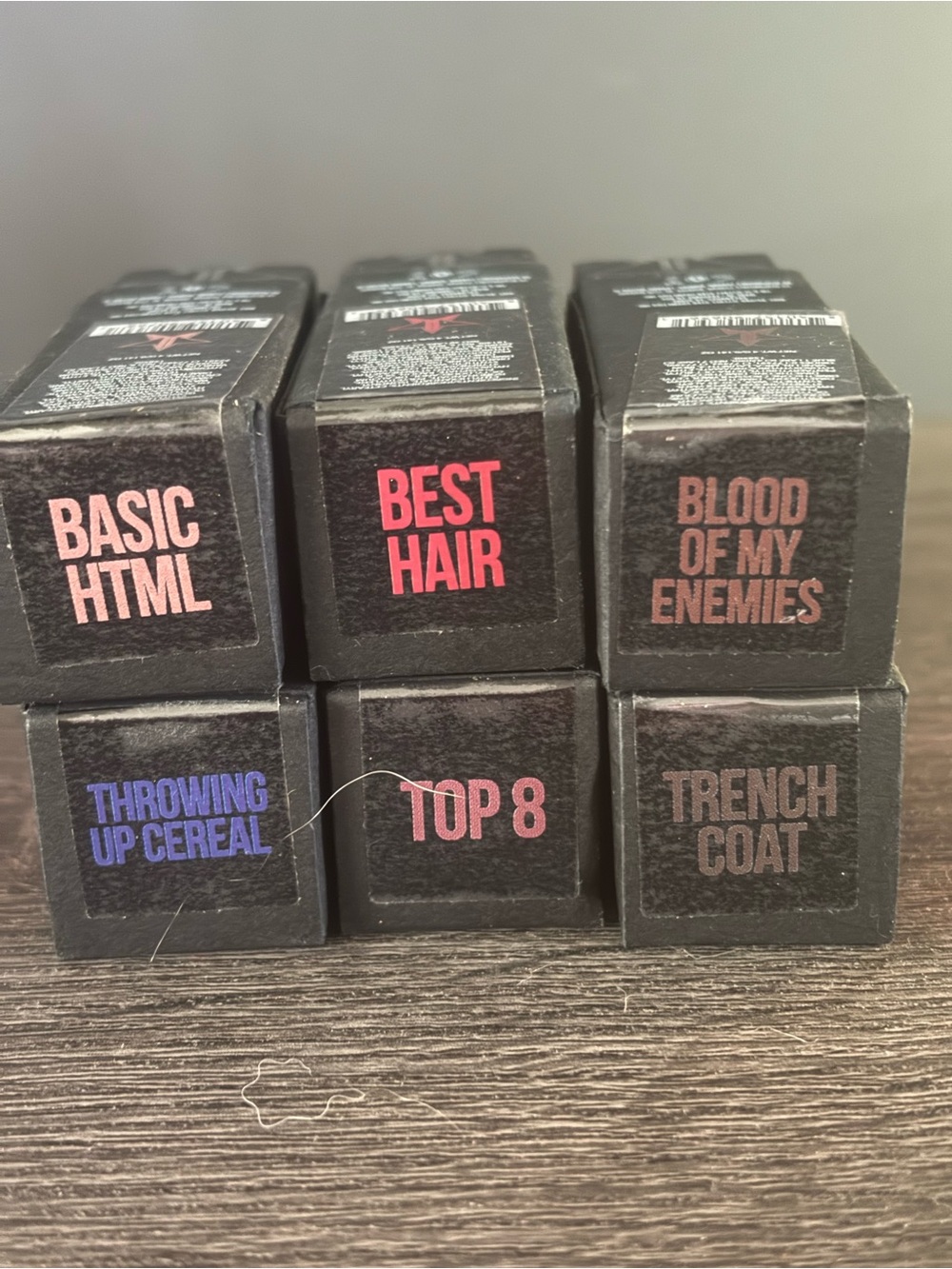 NIB Complete Set Jeffree Star Weirdo Collection Velvet Traps